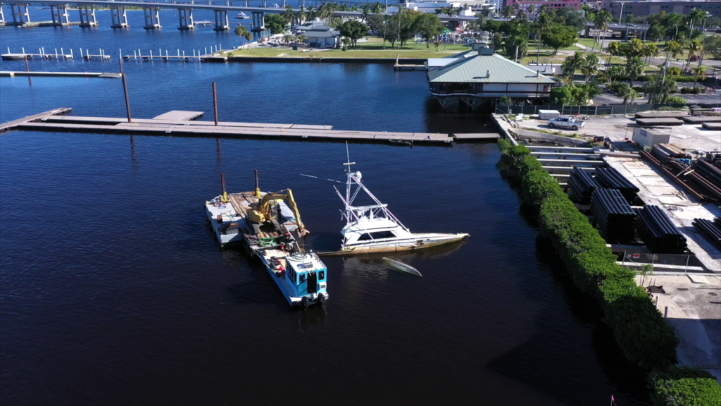 Hatteras Removal 3 Years After Hurricane Ian Wink News